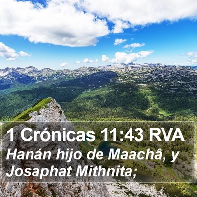 1 Crónicas 11:43 RVA Bible Verse Image
