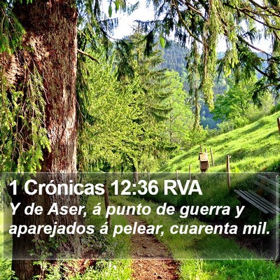 1 Crónicas 12:36 RVA Bible Verse Image