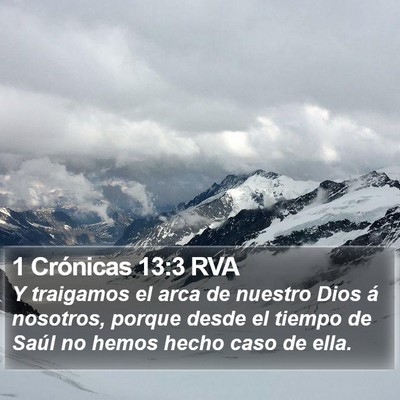 1 Crónicas 13:3 RVA Bible Verse Image