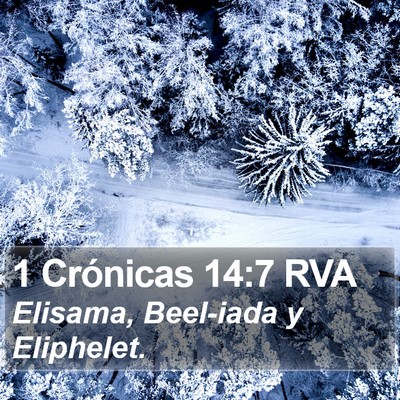 1 Crónicas 14:7 RVA Bible Verse Image