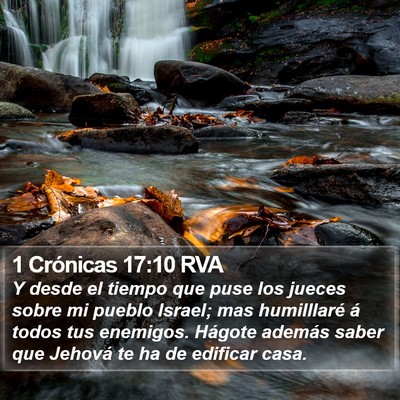 1 Crónicas 17:10 RVA Bible Verse Image