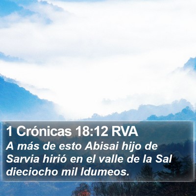 1 Crónicas 18:12 RVA Bible Verse Image