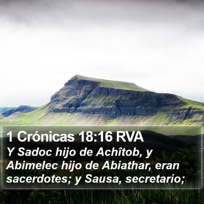 1 Crónicas 18:16 RVA Bible Verse Image