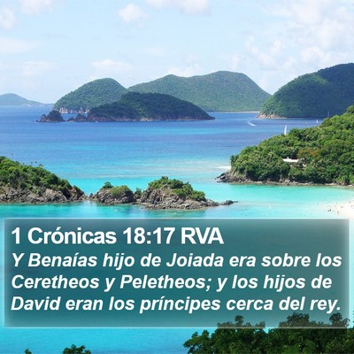 1 Crónicas 18:17 RVA Bible Verse Image