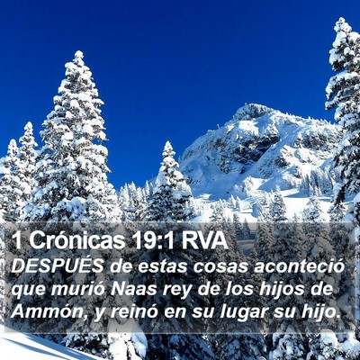 1 Crónicas 19:1 RVA Bible Verse Image