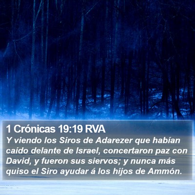 1 Crónicas 19:19 RVA Bible Verse Image
