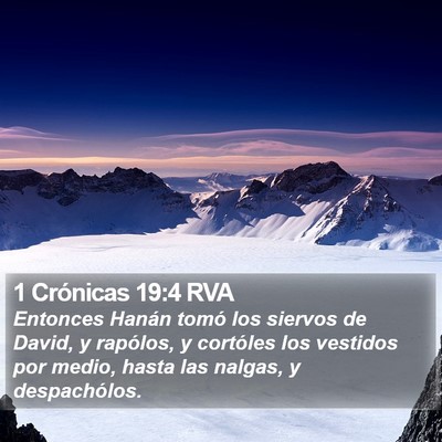 1 Crónicas 19:4 RVA Bible Verse Image