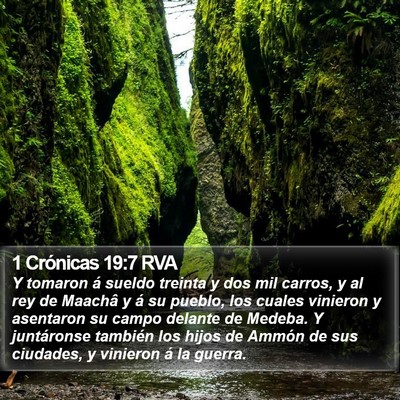 1 Crónicas 19:7 RVA Bible Verse Image