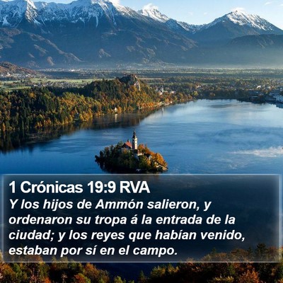 1 Crónicas 19:9 RVA Bible Verse Image