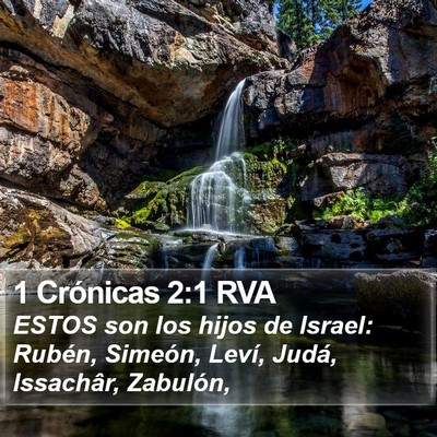 1 Crónicas 2:1 RVA Bible Verse Image