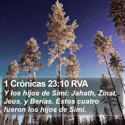 1 Crónicas 23:10 RVA Bible Verse Image