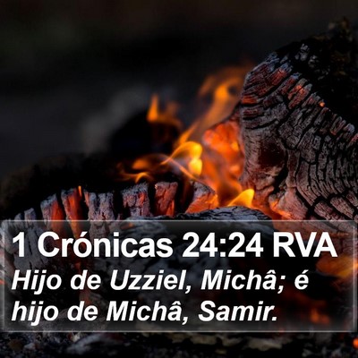1 Crónicas 24:24 RVA Bible Verse Image