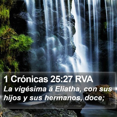 1 Crónicas 25:27 RVA Bible Verse Image