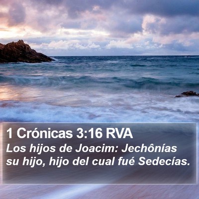 1 Crónicas 3:16 RVA Bible Verse Image