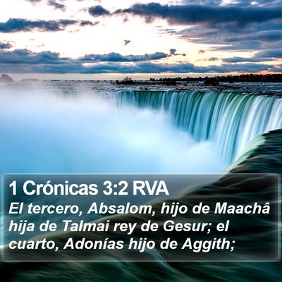 1 Crónicas 3:2 RVA Bible Verse Image