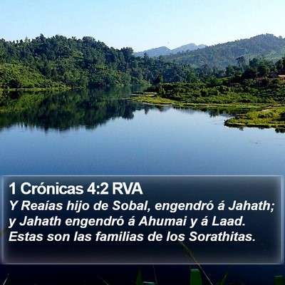1 Crónicas 4:2 RVA Bible Verse Image