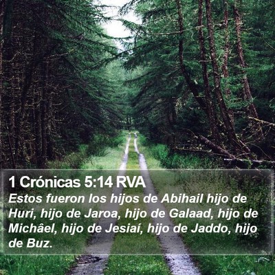 1 Crónicas 5:14 RVA Bible Verse Image