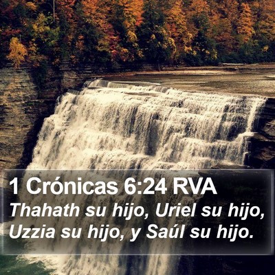 1 Crónicas 6:24 RVA Bible Verse Image