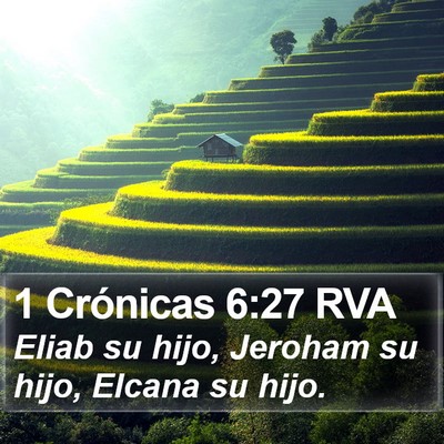 1 Crónicas 6:27 RVA Bible Verse Image