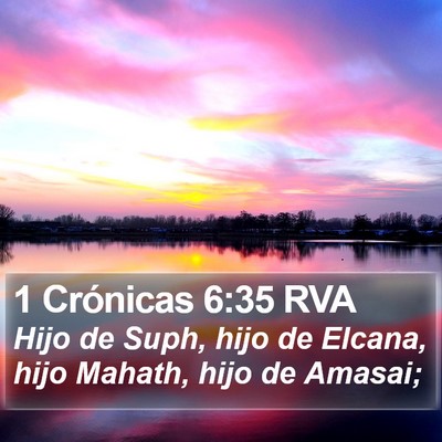 1 Crónicas 6:35 RVA Bible Verse Image