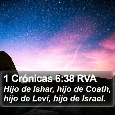 1 Crónicas 6:38 RVA Bible Verse Image