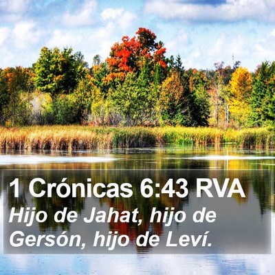 1 Crónicas 6:43 RVA Bible Verse Image