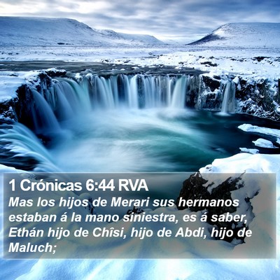 1 Crónicas 6:44 RVA Bible Verse Image