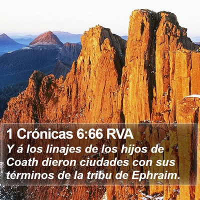 1 Crónicas 6:66 RVA Bible Verse Image