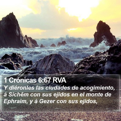 1 Crónicas 6:67 RVA Bible Verse Image