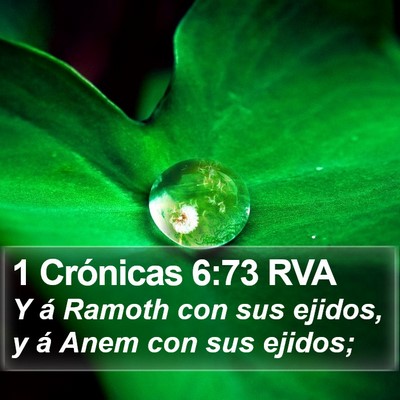 1 Crónicas 6:73 RVA Bible Verse Image