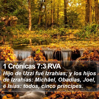1 Crónicas 7:3 RVA Bible Verse Image