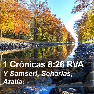 1 Crónicas 8:26 RVA Bible Verse Image