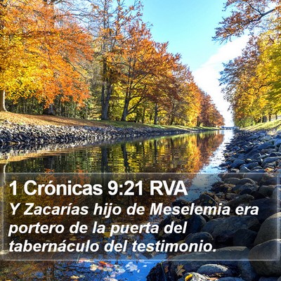 1 Crónicas 9:21 RVA Bible Verse Image