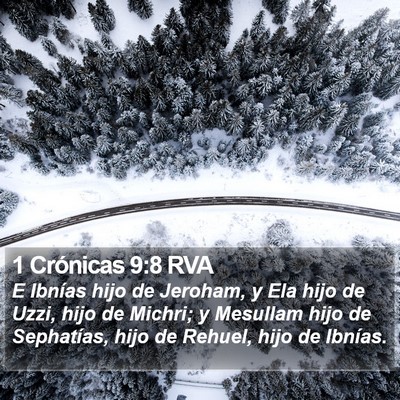 1 Crónicas 9:8 RVA Bible Verse Image
