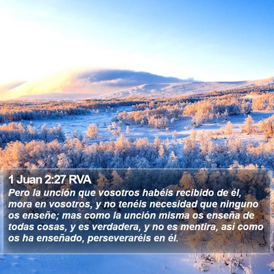 1 Juan 2:27 RVA Bible Verse Image
