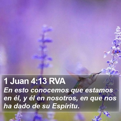 1 Juan 4:13 RVA Bible Verse Image