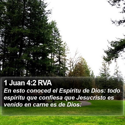 1 Juan 4:2 RVA Bible Verse Image