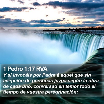 1 Pedro 1:17 RVA Bible Verse Image