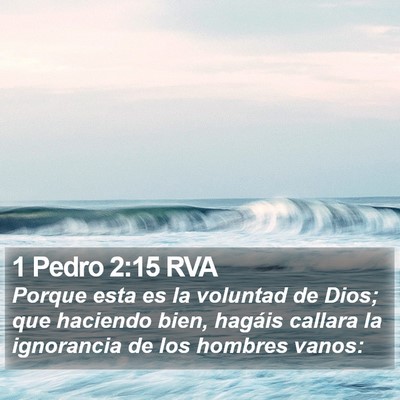 1 Pedro 2:15 RVA Bible Verse Image