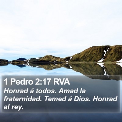 1 Pedro 2:17 RVA Bible Verse Image