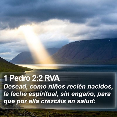1 Pedro 2:2 RVA Bible Verse Image