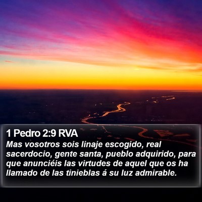 1 Pedro 2:9 RVA Bible Verse Image