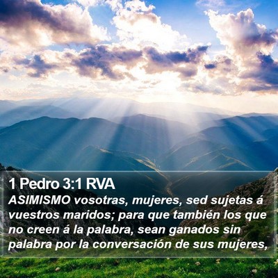 1 Pedro 3:1 RVA Bible Verse Image