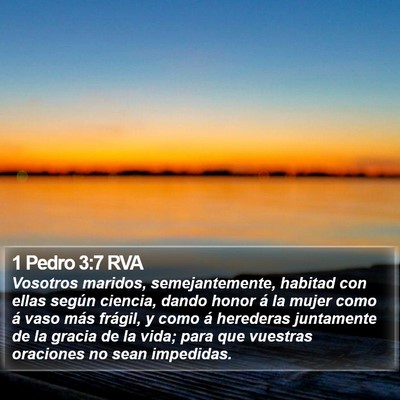 1 Pedro 3:7 RVA Bible Verse Image