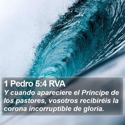 1 Pedro 5:4 RVA Bible Verse Image