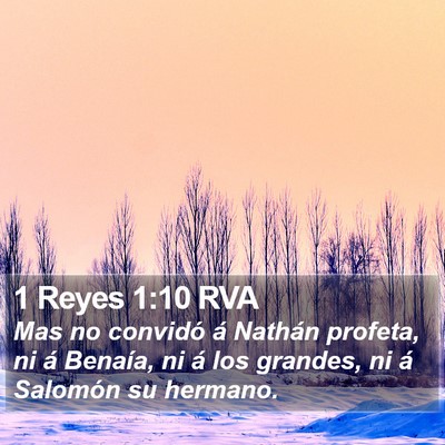 1 Reyes 1:10 RVA Bible Verse Image