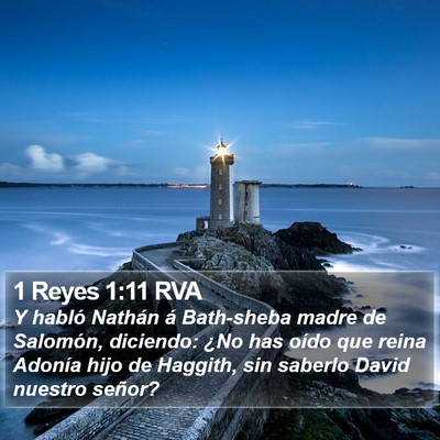 1 Reyes 1:11 RVA Bible Verse Image