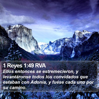 1 Reyes 1:49 RVA Bible Verse Image