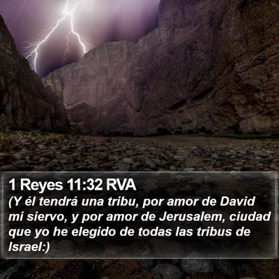 1 Reyes 11:32 RVA Bible Verse Image