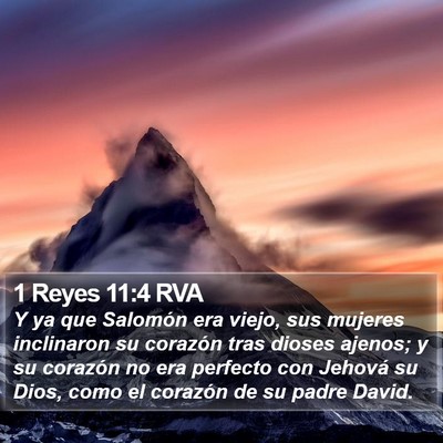 1 Reyes 11:4 RVA Bible Verse Image